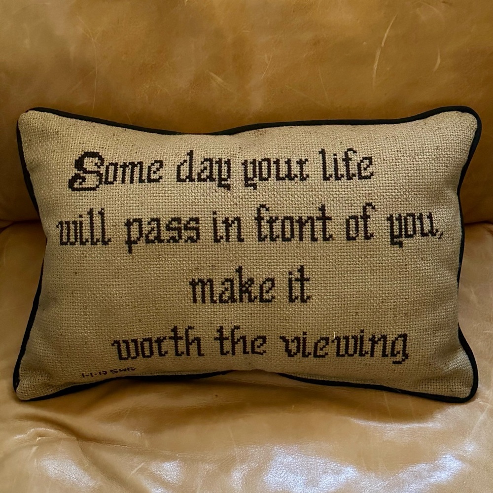 Accent Pillow • Handmade by my Grandmama